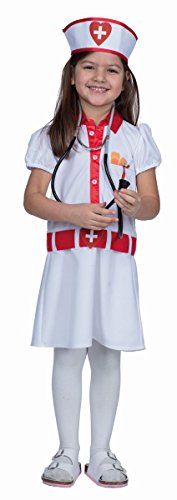 Rubies Krankenschwester Kostüm 2-teilig Karneval Kleid für Kinder von Rubies Costume Co