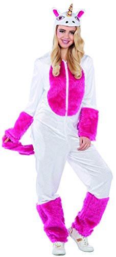 Rubie's 13218-40 Einhorn Overall Einhornkostüm Kostüm für Damen, Multi-Colored von Rubies