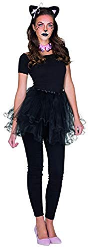 Rubie's 13366-STD Tüllrock schwarz Tutu Damen Karneval Clown Zirkus Ballett von Rubie's