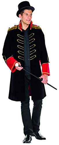 Rubie's 14321-48 Zirkusdirektor Kostüm Größe 48 Herren Karneval Zirkus Manege Frack, Multi-Colored von Rubie's