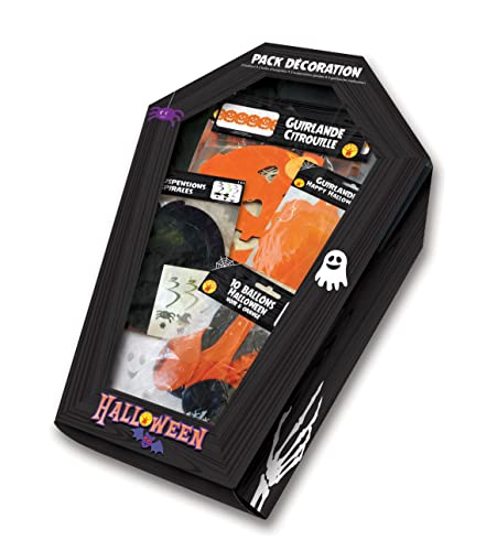 RUBIE'S 156456 Halloween-Deko-Packung, Schwarz RUBIE'S 156456 Halloween-Deko-Packung, Schwarz von Rubie's