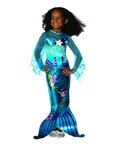 Rubies Deutschland 2 882718 M - Kostüm Blue Magical Mermaid Größe M von Rubie's