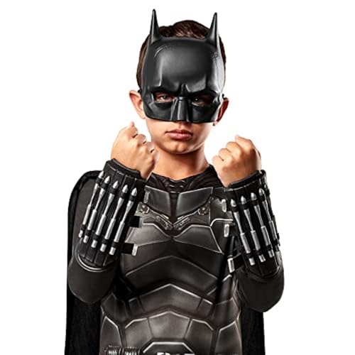 Rubie's 203015 Dc Comics Movie The Batman Handschuhe, Jungen, wie abgebildet, Einheitsgröße Rubie's 203015 Dc Comics Movie The Batman Handschuhe, Jungen, wie abgebildet, Einheitsgröße von Rubie's