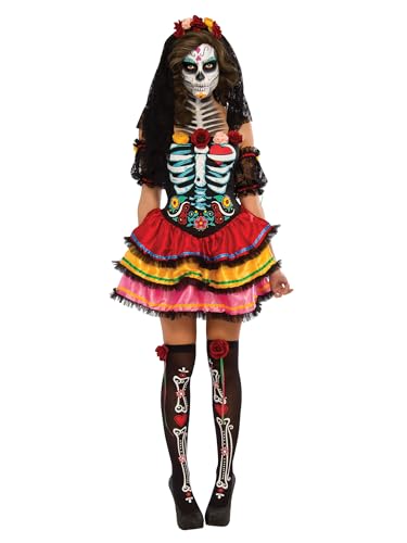 Rubie's 2810622L Day of the Dead Seniora, Kostüm für Erwachsene, L Halloween Rubie's 2810622L Day of the Dead Seniora, Kostüm für Erwachsene, L Halloween von Rubie's