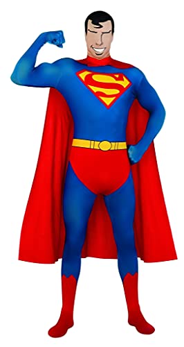 Rubie's 3 880520 M - 2nd Skin Superman Kostüm, Größe M Halloween Rubie's 3 880520 M - 2nd Skin Superman Kostüm, Größe M Halloween von Rubie's