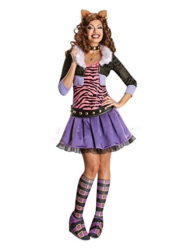 Rubie's 3 880702 XS - Clawdeen Wolf Deluxe Erwachsene Kostüm, Größe XS von Rubies