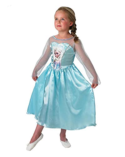 Rubie's 3 889542 M - Elsa Classic, Frozen Kostüm, Größe M, hellblau von Rubie's