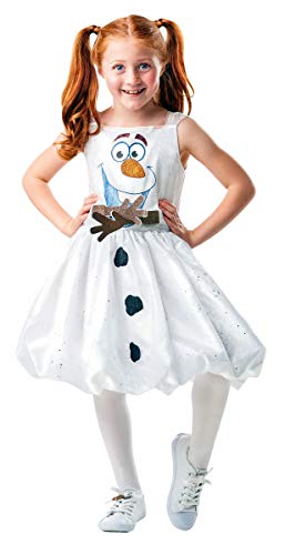 Rubie's Offizielles Disney Frozen 2, Olaf Air Motion Moving Kleid, Kinderkostüm, Größe S Alter 3-4 Jahre von Rubie's