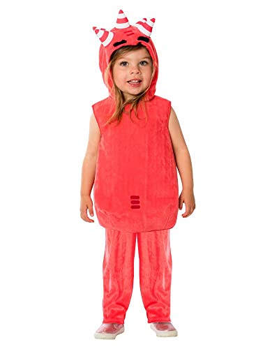 Rubie's 3011983-4 Inf Oddbods Fuse-Kostüm für Kinder, Jungen, Rot, 3-4 Jahre Halloween von Rubie's