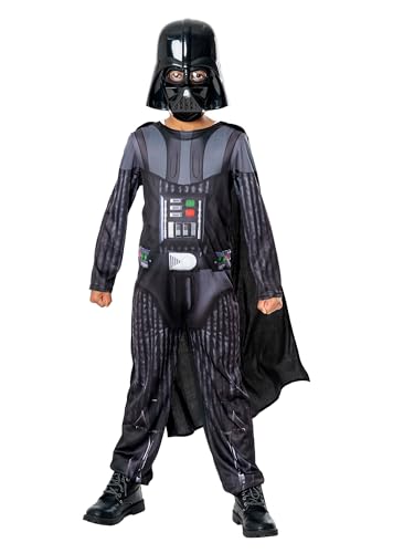 Rubies 3014323-4 Darth Vader Kenobi Klassisches Kinderkostüm Jungen Wie abgebildet S Halloween Halloween Rubies 3014323-4 Darth Vader Kenobi Klassisches Kinderkostüm Jungen Wie abgebildet S Halloween Halloween von Rubie's