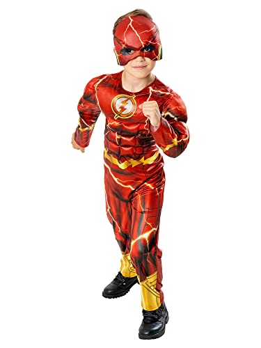 Rubies 3016273-4 The Flash Kinderkostüm Kinder Verkleidung Jungen Rot Halloween Halloween von Rubie's