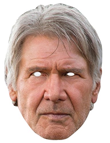 Generique - Star Wars-Pappmaske Han Solo beige-grau von Rubie's