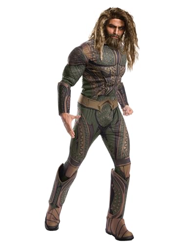 Rubie's 34595NS Teil 1-D C Official DC Justice League Aquaman, Set aus Perücke und Bart, Herren, 0, Einheitsgröße Halloween Rubie's 34595NS Teil 1-D C Official DC Justice League Aquaman, Set aus Perücke und Bart, Herren, 0, Einheitsgröße Halloween von Rubie's