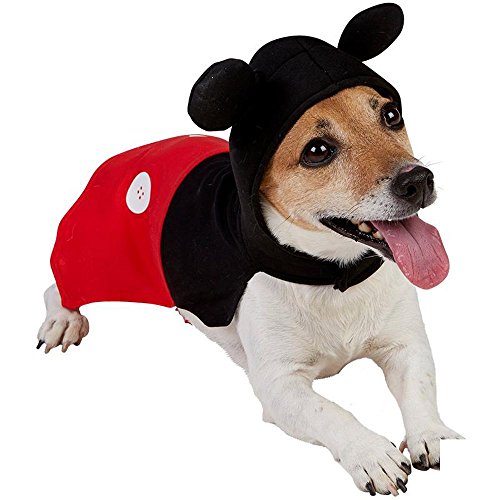 Rubie's 3580206 - Mickey Mouse Hundekostüm, schwarz/rot von Rubie's