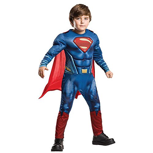 Rubie's 3620427 - Superman Deluxe, Kinderkostüm, blau/rot Rubie's 3620427 - Superman Deluxe, Kinderkostüm, blau/rot von Rubie's
