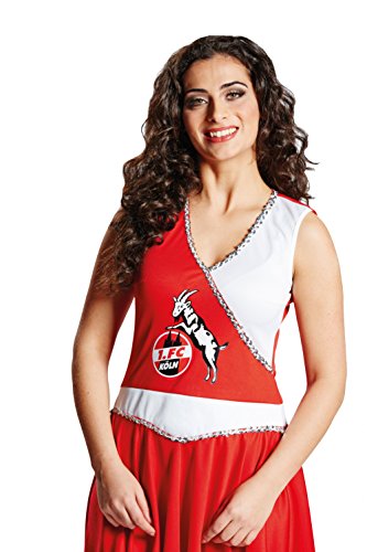 Rubie's 1.FC Köln Hennes Cheerleader Damen Kostüm Gr.36 von Rubies