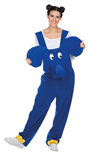 Rubie's 380405-XXL Elefant Unisex-Adult, Farbe:blau, Größe:XXL, Blau von Rubie's