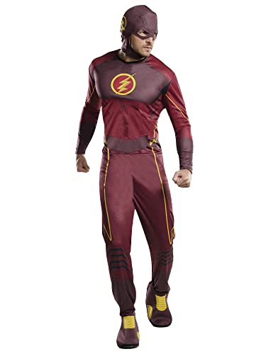 Rubie's 3810395 - The Flash Classic - Adult, Action Dress Ups und Zubehör, One Size Rubie's 3810395 - The Flash Classic - Adult, Action Dress Ups und Zubehör, One Size von Rubie's