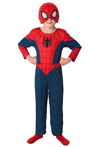 Rubie's 3889570 - 2 in 1 Ultimate Spiderman Classic Child, S von Rubie's