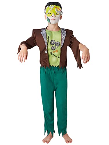 Frank'Nstein Jr Kostüm-Set für Jungen, mittelgroß, auffälliges Design, perfekt für Halloween, Cosplay, Kostümpartys und mehr Halloween Frank'Nstein Jr Kostüm-Set für Jungen, mittelgroß, auffälliges Design, perfekt für Halloween, Cosplay, Kostümpartys und mehr Halloween von Rubie's