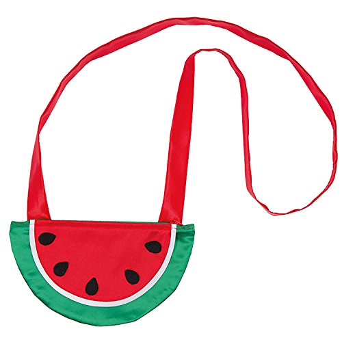 Rubie's 6190629-STD Melonen Handtasche Einheitsgröße Damen Tasche Früchtchen Karneval Fasching, Multi-Colored von Rubie's