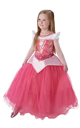Rubie's 620481 's Offizielles Disney Princess Sleeping Beauty Premium Aurora, Kind Kostüm – Kleine von Rubie´s