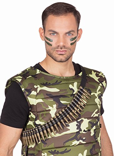Kostüm Zubehör Munitionsgürtel Karneval Halloween von Rubie's