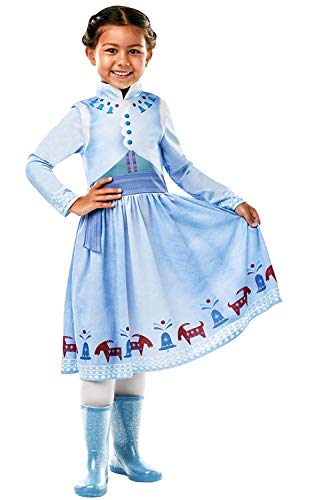 Rubie's Offizielles Disney Frozen Anna Kostüm – Olaf's Frozen Adventures, Kinder S 3-4 Jahre, Höhe 104 cm von Rubie's
