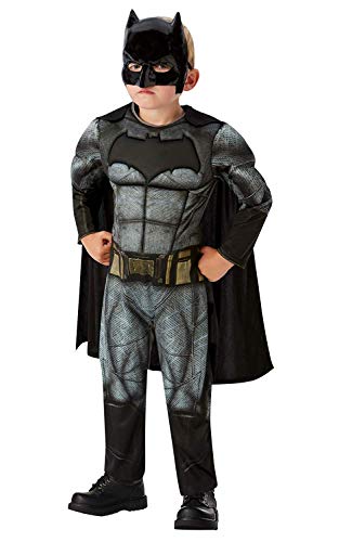 Rubie's 640810 9-10 , offizielles Batman-Kostüm für Kinder (DC Justice League) von Rubie's