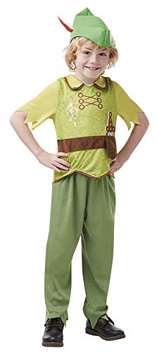 Rubie's Offizielles Disney-Kinderkostüm Peter Pan, Größe S, 3-4 Jahre, Körpergröße 104 cm Rubie's Offizielles Disney-Kinderkostüm Peter Pan, Größe S, 3-4 Jahre, Körpergröße 104 cm von Rubies