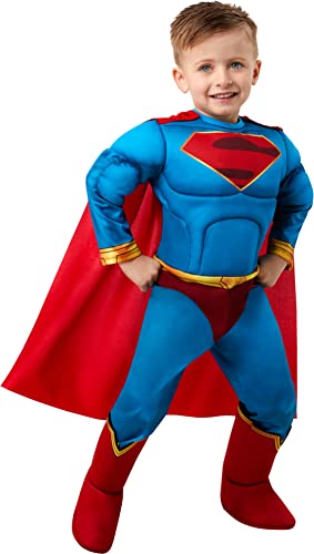 Rubie's 7030052T Superman-Kostüm für Kleinkinder, Jungen, mehrfarbig, Alter 2-3 Jahre von Rubie's