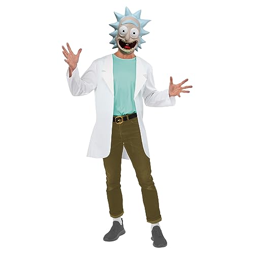 Rubie's 703124M Erwachsene Rick Kostüm Morty Fancy Dress, Herren, wie abgebildet, Größe M Rubie's 703124M Erwachsene Rick Kostüm Morty Fancy Dress, Herren, wie abgebildet, Größe M von Rubie's