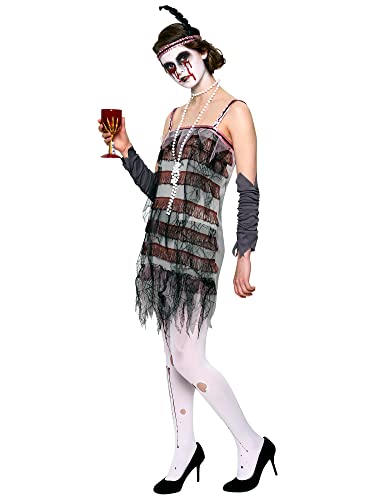 Rubie 's 810502 Rubie 's Offizielles Lady Grabstein Halloween Kostüm Flapper Erwachsene Damen Small Halloween von Rubie's