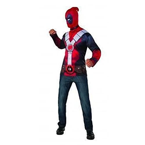 Rubie's 810957XL Offizielles Kostümoberteil Deadpool, Marvel, für Herren, Größe XL Halloween Rubie's 810957XL Offizielles Kostümoberteil Deadpool, Marvel, für Herren, Größe XL Halloween von Rubie's