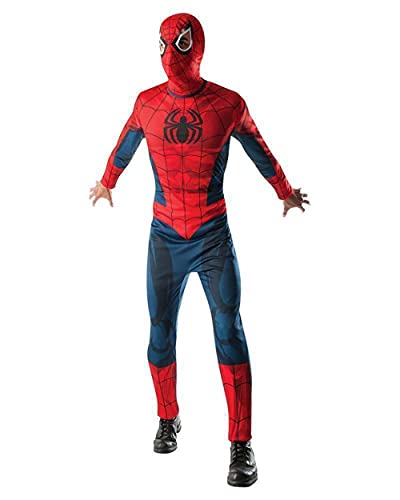 Rubie's 820005 Offizielles Kostüm Spider-Man, für Erwachsene, Standardgröße Halloween Rubie's 820005 Offizielles Kostüm Spider-Man, für Erwachsene, Standardgröße Halloween von Rubie's