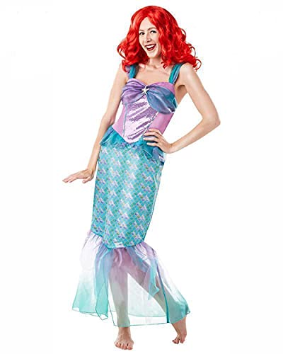 Rubie's 820518M Princess Offizielles Disney Prinzessin Meerjungfrau Arielle Kostüm für Erwachsene, Damen, 0, m von Rubie's