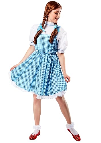 Rubie's 887378 Offizielles Zauberer von Oz Dorothy, Kostüm für Erwachsene - Größe L von Rubie's