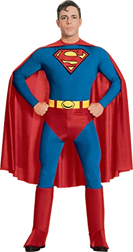 Rubie's 888001 Offizielles Superman Deluxe Herrenkostüm, L Halloween Rubie's 888001 Offizielles Superman Deluxe Herrenkostüm, L Halloween von Rubie's
