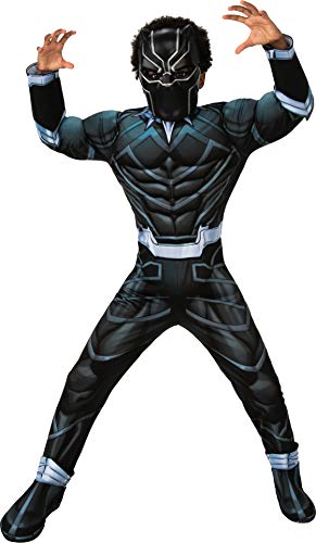 Rubie's Boy's Marvel Avengers Deluxe Black Panther Costume Rubie's Boy's Marvel Avengers Deluxe Black Panther Costume von Rubie's