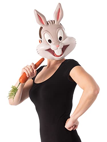 Rubie‘s Official Warner Bros. Space Jam 2 Bugs Bunny-Maske, Cartoon-Kostüm-Accessoire für Erwachsene von Rubie's