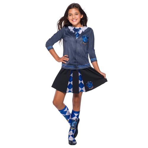 Rubie's Official Harry Potter Ravenclaw Kostümrock, Kindereinheitsgröße, Alter ca. 6-12 Jahre Halloween Rubie's Official Harry Potter Ravenclaw Kostümrock, Kindereinheitsgröße, Alter ca. 6-12 Jahre Halloween von Rubie's