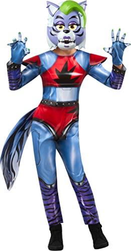 Rubie's Child's Five Nights at Freddy's Roxanne Wolf Fancy Dress Costume, As Shown, X-Large Large Rubie's Child's Five Nights at Freddy's Roxanne Wolf Fancy Dress Costume, As Shown, X-Large Large von Rubie's