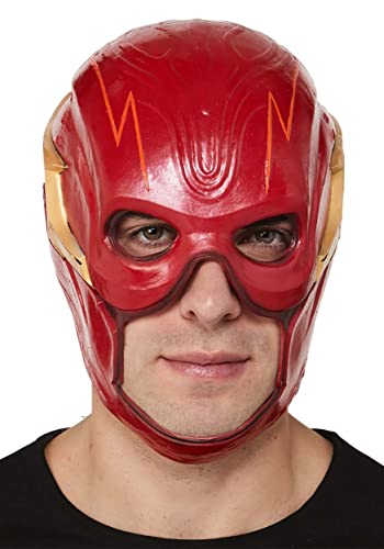 Rubie's DC Comics Flash The Movie Deluxe Flash Overhead Latex Maske, wie abgebildet, Einheitsgröße, wie abgebildet, Einheitsgre von Rubie's