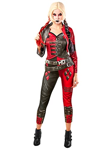 Rubie's DC Comics Suicide Squad 2 Harley Quinn-Kostüm für Damen (Hauptlook), wie abgebildet, Größe S von Rubie's