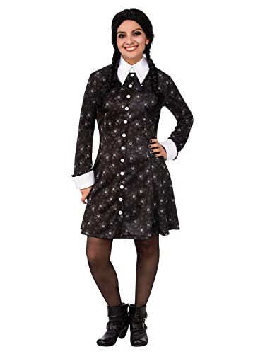 Rubie's Official Addams Family Wednesday-Kostüm für Damen, Kostüm für Erwachsene Halloween Rubie's Official Addams Family Wednesday-Kostüm für Damen, Kostüm für Erwachsene Halloween von Rubie's