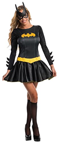 Rubie's Damen DC Comics Batgirl Kostüm Kleid mit Maske/Strumpfhose, wie abgebildet, klein, siehe abbildung, Small von Rubie's