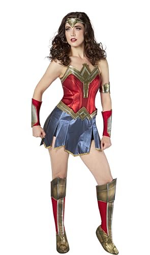 Rubie's Damen DC Comics WW84 Wonder Woman Kostüm Set - Rot - X-Small von Rubie's