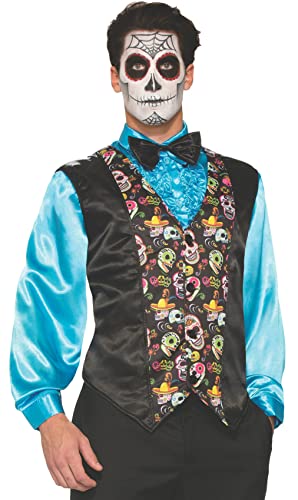 Rubie's F74685 Day of Dead Weste, Siehe Abbildung, Einheitsgröße Rubie's F74685 Day of Dead Weste, Siehe Abbildung, Einheitsgröße von Rubie's