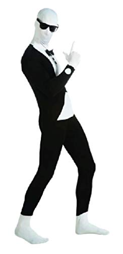 Rubie's Faschingskostüm - 2nd Skin Tuxedo, Größe: S von Rubie's