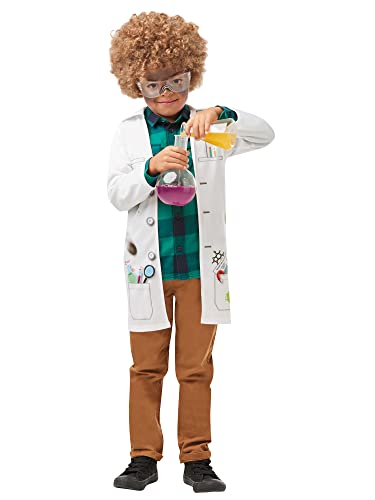 Rubie's Generic's Official, verrückter Wissenschaftler, Kostüm, Kittel, Laborarzt, Uniform, Kindergröße Medium 9-10 Jahre, Unisex, mehrfarbig, 640786. Halloween Rubie's Generic's Official, verrückter Wissenschaftler, Kostüm, Kittel, Laborarzt, Uniform, Kindergröße Medium 9-10 Jahre, Unisex, mehrfarbig, 640786. Halloween von Rubie's